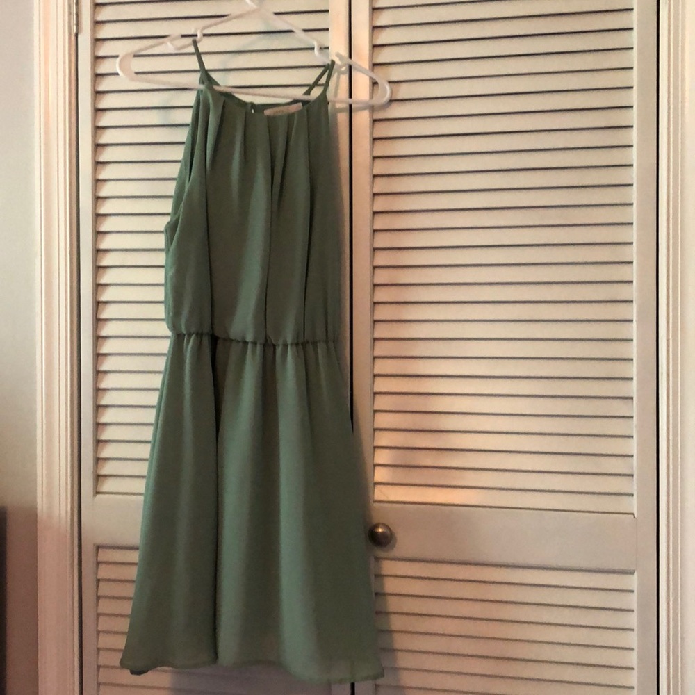 Francesca’s green Dress